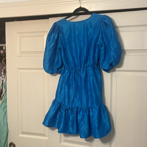 Smocked mini dress - Picture 6 of 7